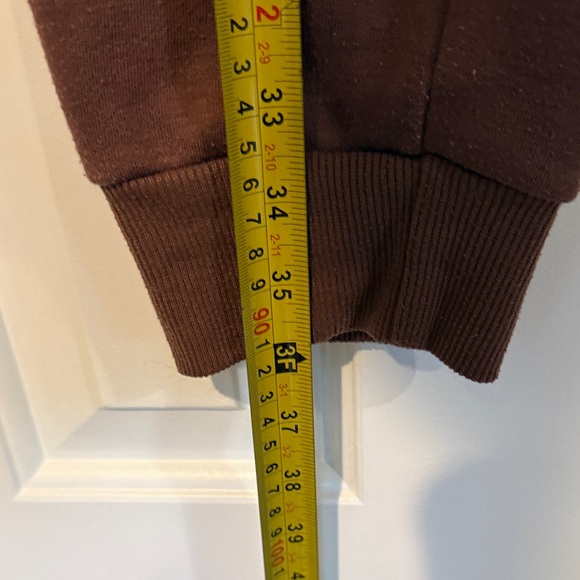Women's Brown Jogger Pants - Picture 6 of 6